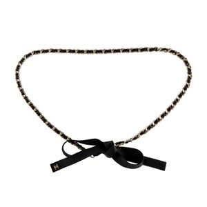Chanel Resort 2020 Interlocking CC Logo Chain-Link Belt Necklace $1975